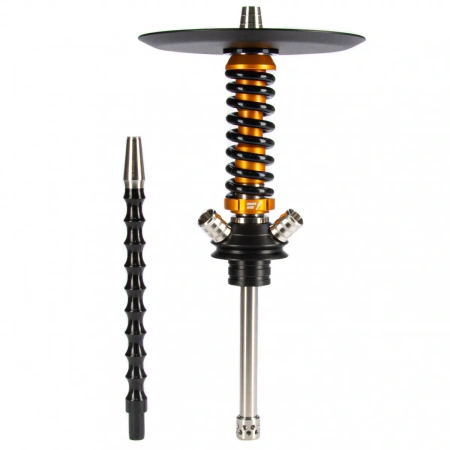 изображение товара Кальян MAMAY CUSTOMS Coilover Micro золото-чёрный (без колбы)