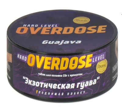 изображение товара Табак Overdose Guajava (экзотическая гуава) 25 г