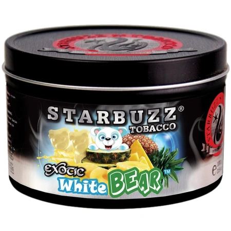 изображение товара Табак для кальяна Starbuzz — White Bear (Белые Мишки) 250г