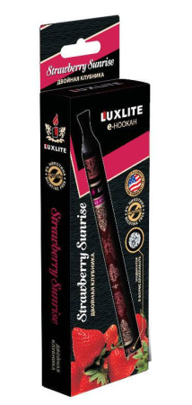 изображение товара Одноразовый электронный кальян LUXLITE с двойным вкусом клубники