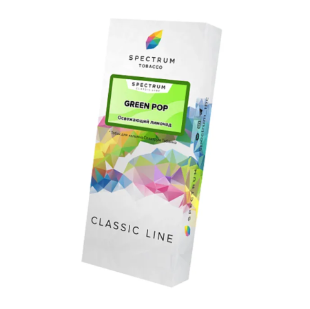 изображение товара Табак Spectrum Classic Line - Green Pop (Освежающий лимонад) - 100 г