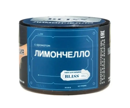 изображение товара Табак Bliss Лимончелло 40г