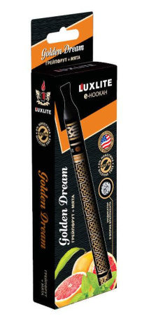 изображение товара Одноразовый электронный кальян LUXLITE со вкусом грейпфрута и мя