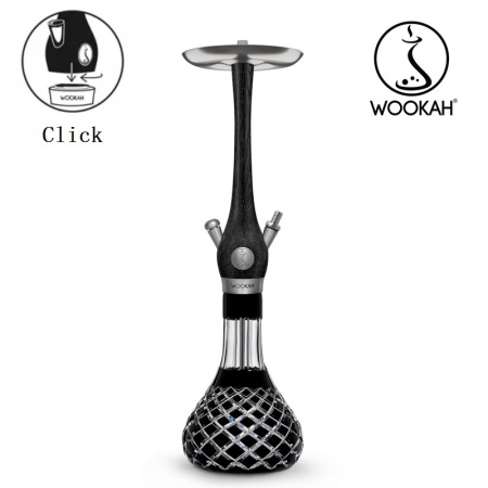 изображение товара Кальян Wookah Nox Mastercut Check Black Click (Клик)