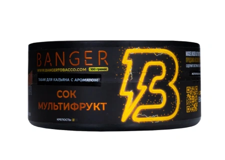 изображение товара Табак Banger Summer juicy (Сок мультифрукт) 100г