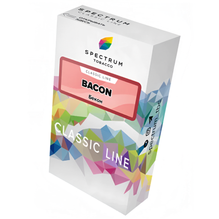 изображение товара Табак Spectrum Classic Line - Bacon (Бекон) - 40 г
