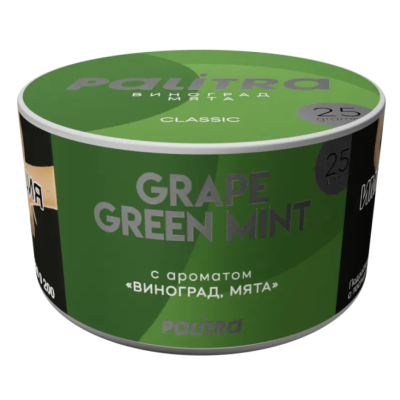 изображение товара Табак Palitra - Grape Green Mint (Виноград Мята) 25г