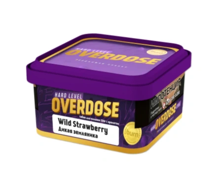 изображение товара Табак Overdose Wild Srawberry (Дикая земляника) 200г