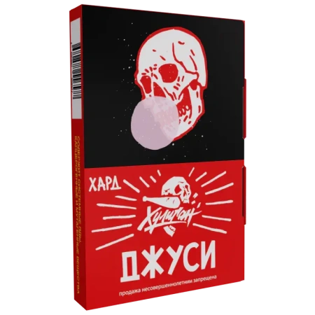 изображение товара Табак Хулиган Hard - Джуси (Фруктовая Жвачка) 25г