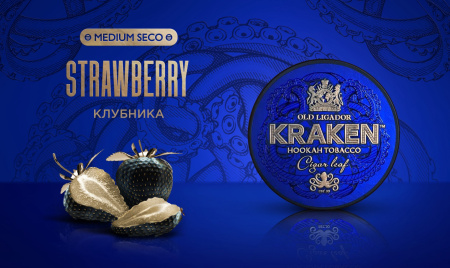 изображение товара Табак Kraken - Medium Seco Клубника 30г