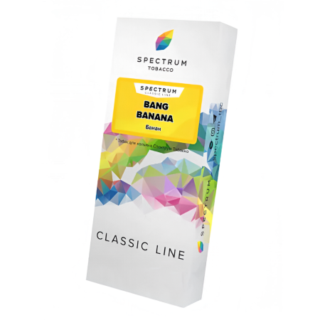 изображение товара Табак Spectrum Classic Line - Bang Banana (Банан) - 100 г