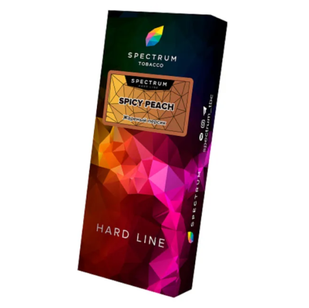 изображение товара Табак Spectrum Hard Line - Spicy Peach (Жареный персик) - 100 г