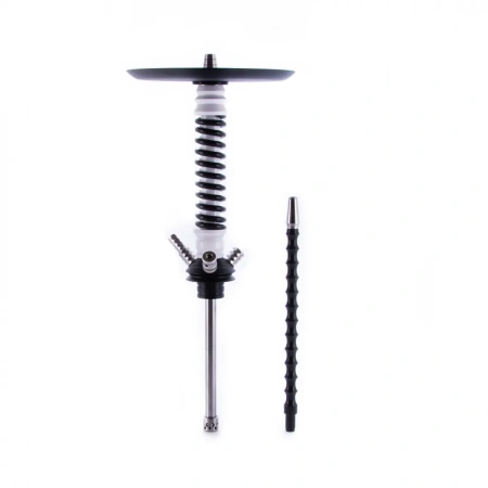 изображение товара Кальян MAMAY CUSTOMS Coilovers MINI бело-чёрный (без колбы) Bus