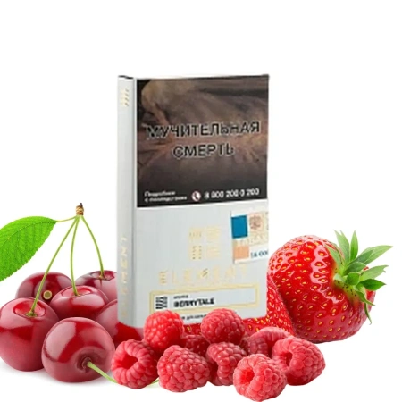 изображение товара Табак Element (Воздух) Berry Chips (Малина Клубника Барбарис Вишня) 25гр
