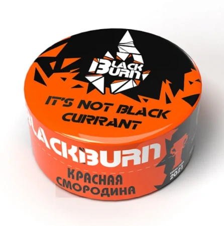 изображение товара Табак Black Burn - It's not black currant (Красная смородина) - 25г