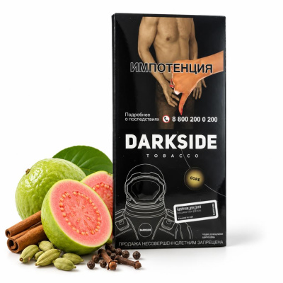 Табак Darkside Core Kashmir Goa Java (специи, гуава) 250 г