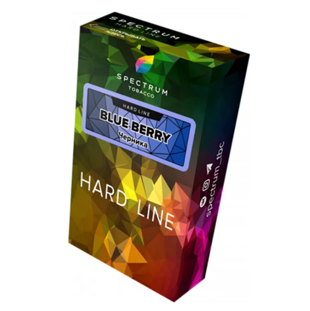 изображение товара Табак Spectrum Hard Line - Blue Berry (Черника) - 40 г