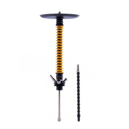 изображение товара Кальян MAMAY CUSTOMS Coilovers чёрно-жёлтый (без колбы)