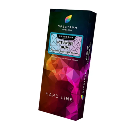изображение товара Табак Spectrum Hard Line - Ice Fruit Gum (Ледяная фруктовая жвачка) - 100 г