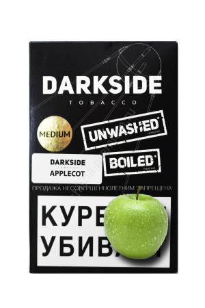 изображение товара Табак Darkside 250 гр, вкус APPLECOT (Зеленое яблоко)