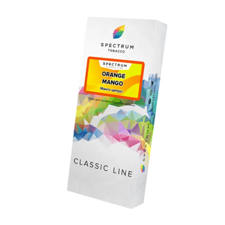 изображение товара Табак Spectrum Classic Line - Orange Mango (Манго цитрус) - 100 г
