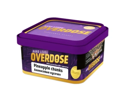 изображение товара Табак Overdose Pineapple Chunks (Ананасовые кусочки) 200г