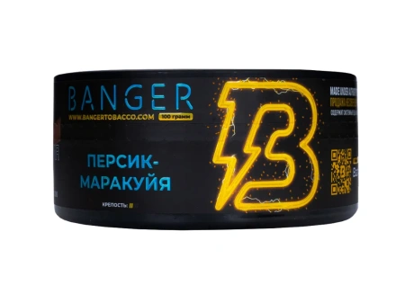 изображение товара Табак Banger Peach maracuja (Персик-маракуйя) 100г