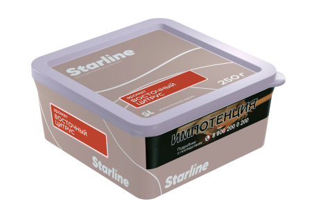 изображение товара Табак для кальяна Starline "Старлайн" (Восточный цитрус), 250 г