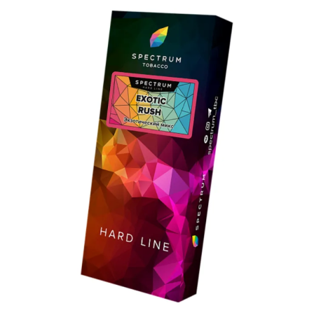 изображение товара Табак Spectrum Hard Line - Exotic Rush (Экзотический микс) - 100 г
