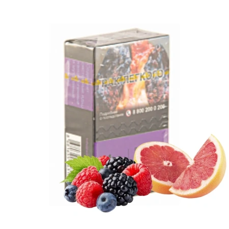 изображение товара Табак для кальяна Adalya Black Pinky (Грейпфрут, Ягоды), 20гр
