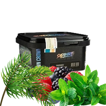 изображение товара Табак Sapphire Crown Pineberry (Аромат ягод мяты и хвои) 200гр