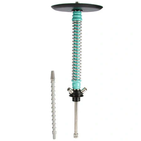 изображение товара Кальян MAMAY CUSTOMS Coilovers хром-мята (грав. Лампасы) (без колбы)