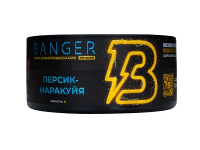 изображение товара Табак Banger Peach Maracuja (персик-маракуйя) 100 г