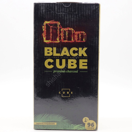 изображение товара Уголь для кальяна Black Cube 96 куб (1 кг)