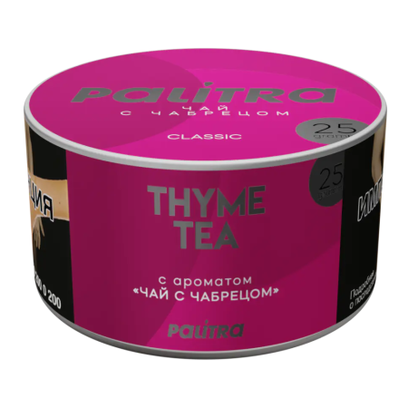 изображение товара Табак Palitra - Thyme Tea (Чай с Чабрецом) 25г
