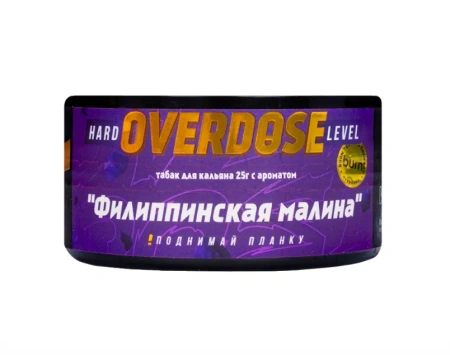 изображение товара Табак Overdose Manila Malina (Филиппинская малина) 25г