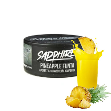 изображение товара Табак Sapphire Crown Pineapple Funta (Ананасовая газировка) 25гр