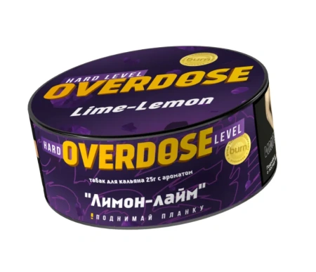 изображение товара Табак Overdose Lime-Lemon (Лимон-лайм) 25г