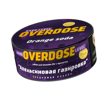изображение товара Табак Overdose Orange Soda (Апельсиновая газировка) 25г