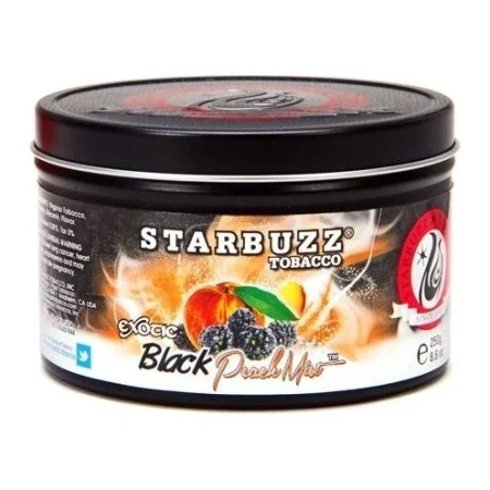 изображение товара Табак для кальяна Starbuzz — Black Peach Mist (Ежевично-Персиковый Туман) 250г