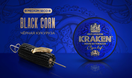 изображение товара Табак Kraken - Medium Seco Черная Кукуруза 100г