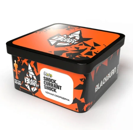 изображение товара Табак Black Burn - Shock, Currant Shock (Кислая черная смородина) - 200г