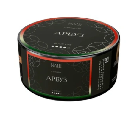изображение товара Табак NAШ (НАШ) Black Арбуз 100г